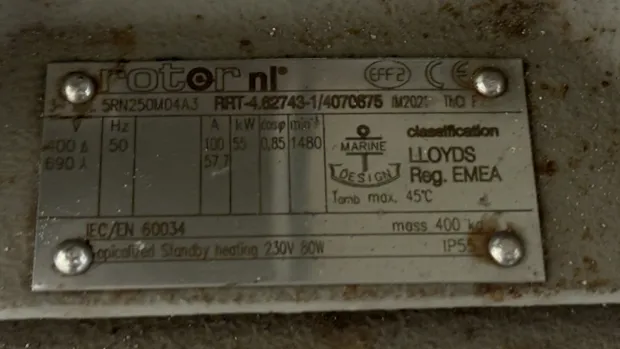 Image 8 of 8 - Rotor  - 5RN250M04A3