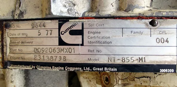 Image 8 of 8 - Cummins - NT-855-M1