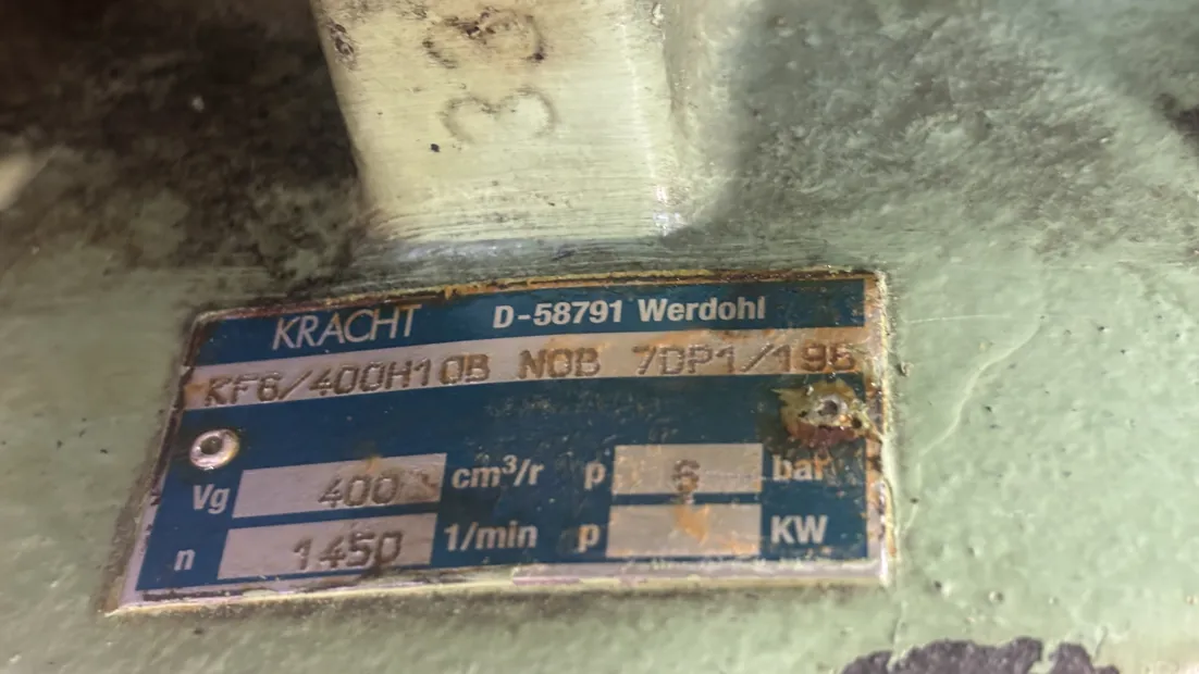 Image 12 of 12 - Kracht - KF6/400H10B N0B 7DP1/196