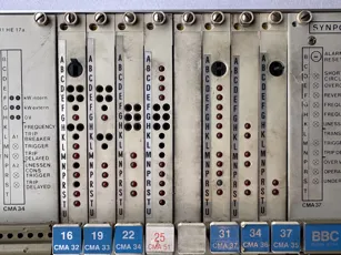 BBC . ABB Marine - 11 HE 17A Synpol Control Panel