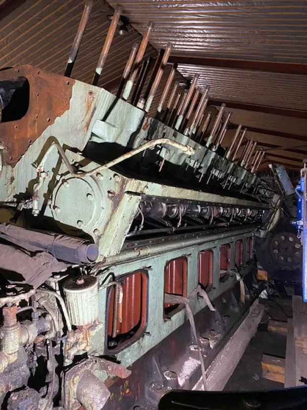 Image 4 of 4 - MaK - For parts - 12M 453 AK