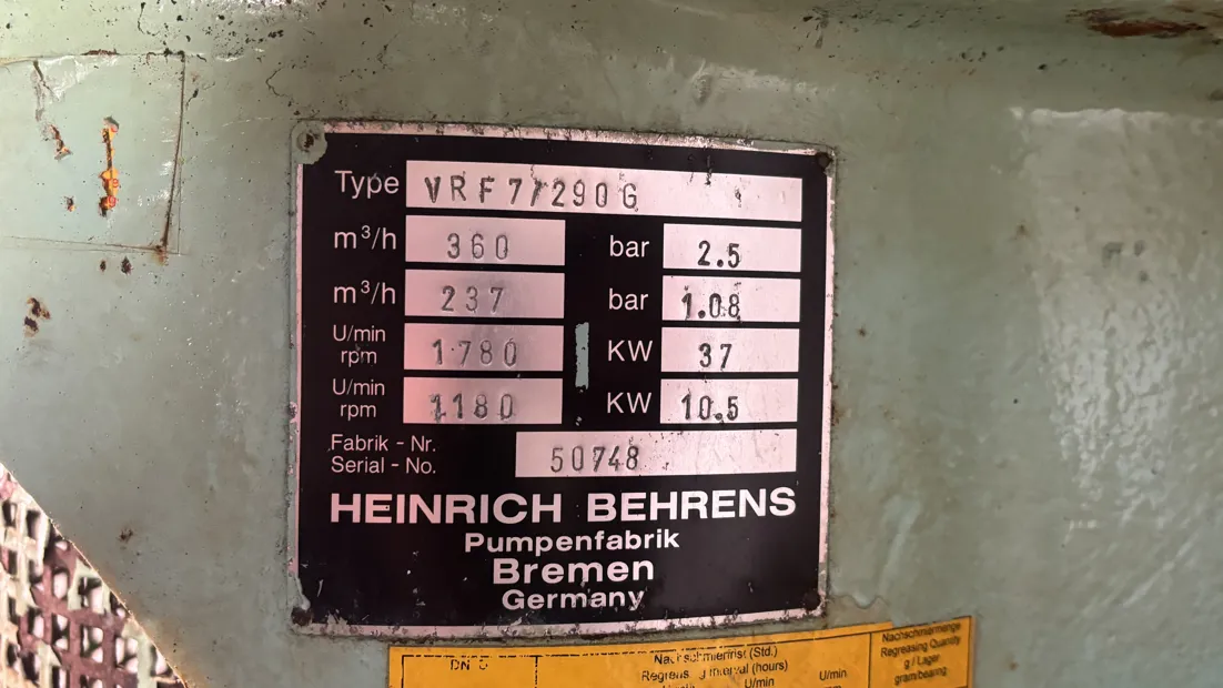 Image 9 of 10 - Heinrich Behrens - VRF7/290G