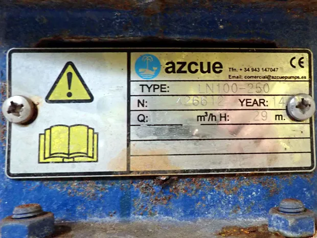 Image 2 of 2 - Azcue - LN100-250      Serie 426612