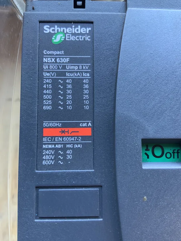 Image 3 of 5 - SCHNEIDER - NSX630F