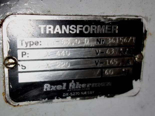 Image 5 of 5 - Aksel Åkerman - 3TA-63,0 D