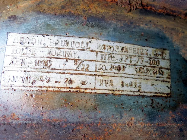 Image 4 of 4 - Brunvoll - SPT-VP-360 SPT 1071 9/32. No 2488 NVA 14052