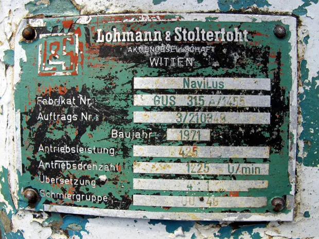 Image 5 of 5 - Lohmann & Stolterfoht - GUS 315A/1455