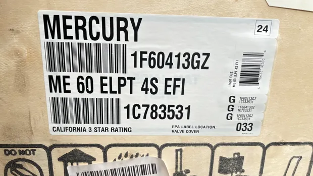 Image 1 of 4 - Mercury - F 60 ELPT 4S EFI