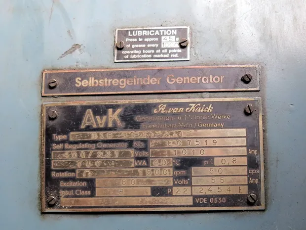 Image 4 of 4 - AVK - DIB 110 gb/4D