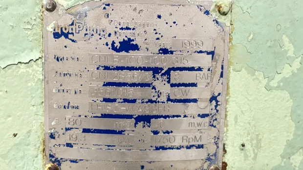 Image 7 of 8 - Iron Pump - CNLB 100-100/315