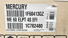 Mercury - F 60 ELPT 4S EFI