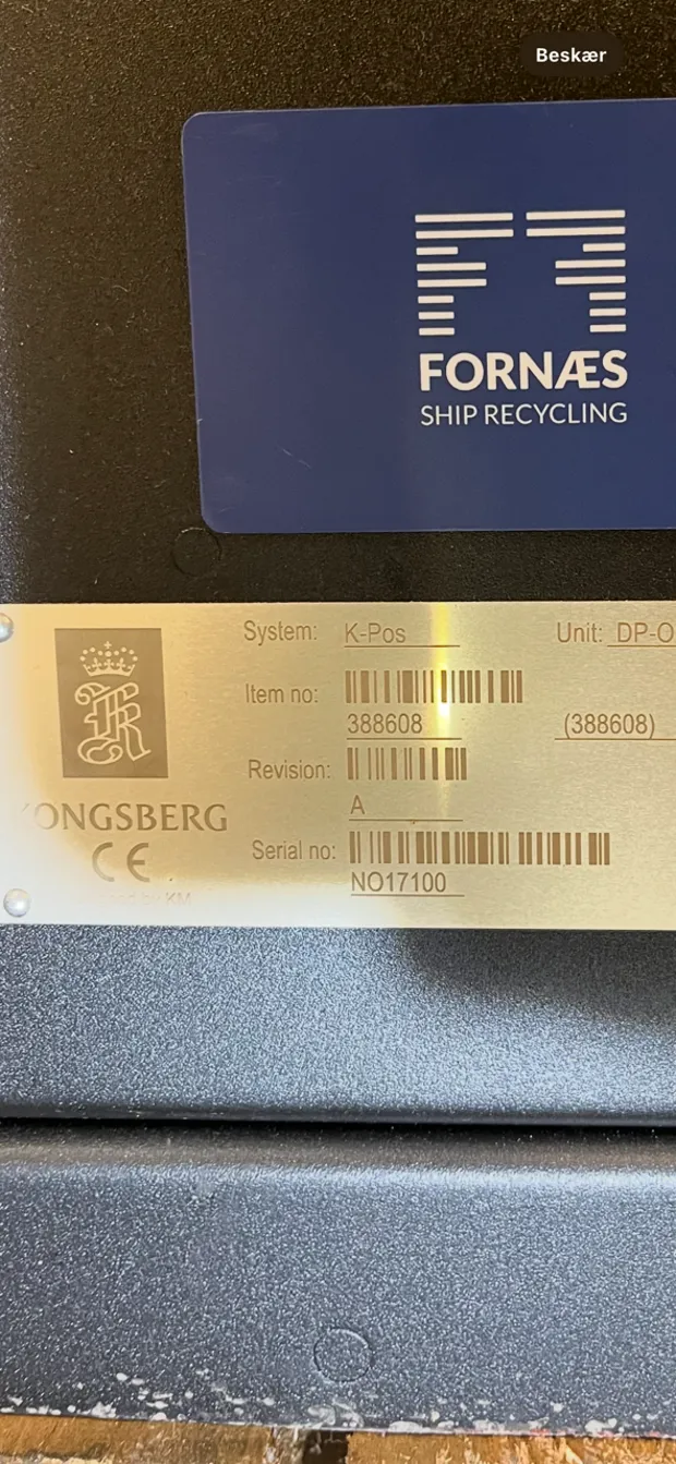 Image 5 of 7 - Kongsberg - K - POS