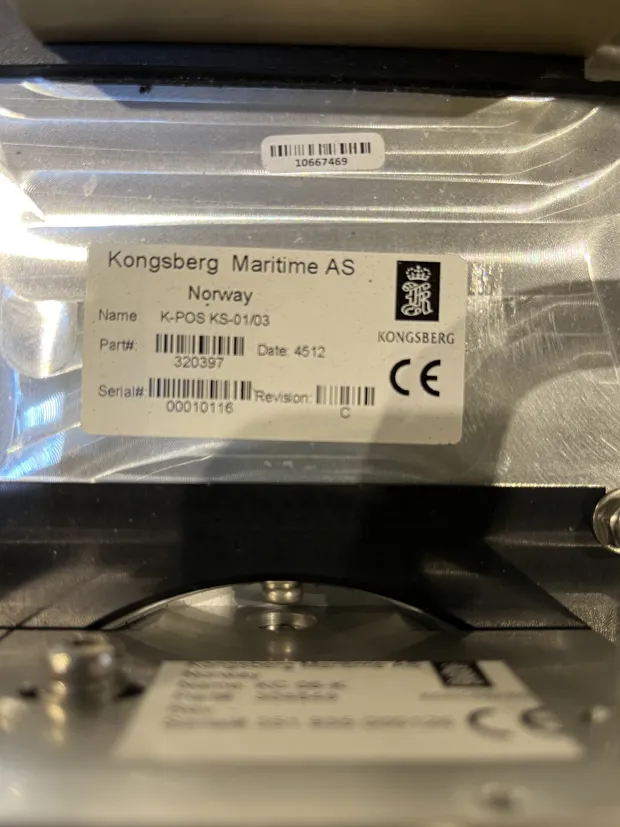 Image 3 of 6 - Kongsberg - K -POS  KS-01/03