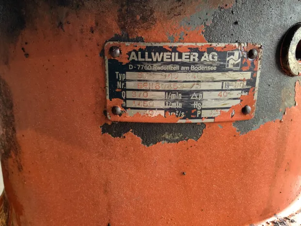 Image 4 of 4 - Allweiler - SNS 940 R46