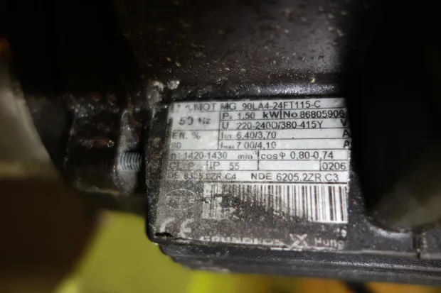 Image 4 of 4 - Grundfos - CM65-200/187 A-F-A-BUBE