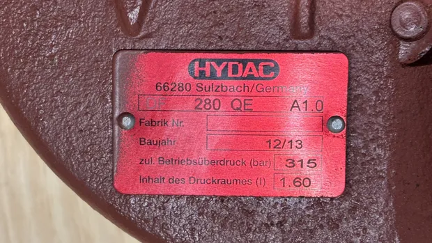 Image 8 of 8 - Hydac - DF 280 QE