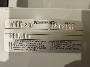 WOODWARD - 721 Digital Control