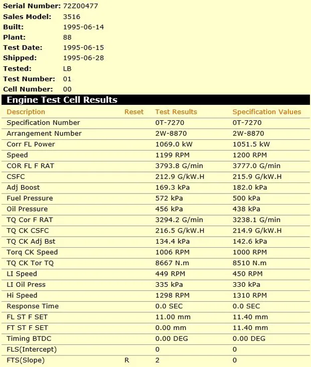 Image 7 of 7 - Caterpillar - 3516 DI
