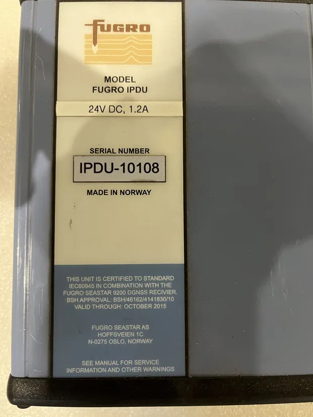 Image 3 of 3 - Fugro  - FUGRO IPDU