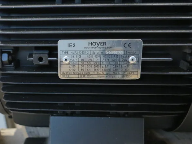Image 3 of 3 - Hoyer Motors - HMA2-132S1-2