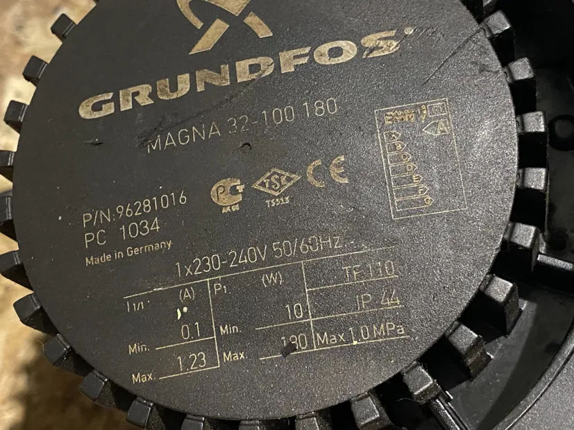 Image 6 of 6 - Grundfos - Magna 32-100-180