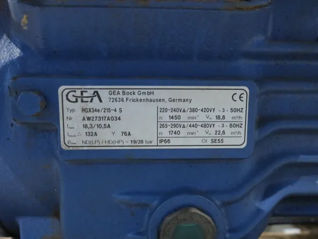 Image 2 of 7 - GEA Bock - HGX34e/215-4 S