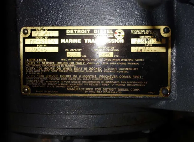 Image 7 of 7 - Twin Disc - MG 5111V