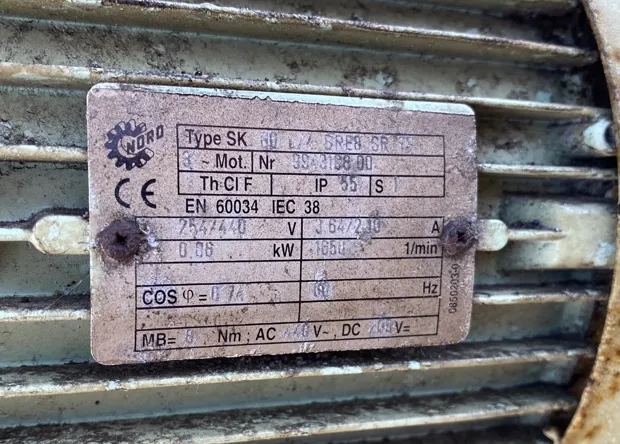 Image 5 of 6 - No plate - Talje spil/ chain block