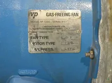 Victor Pyrate - Model: 1350, Fan type 315AA1011