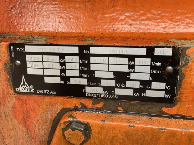 Image 9 of 12 - Deutz - SBV 8M 628