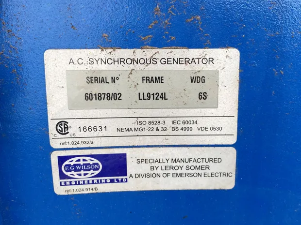 Image 5 of 7 - FG WILSON Type: P2200E