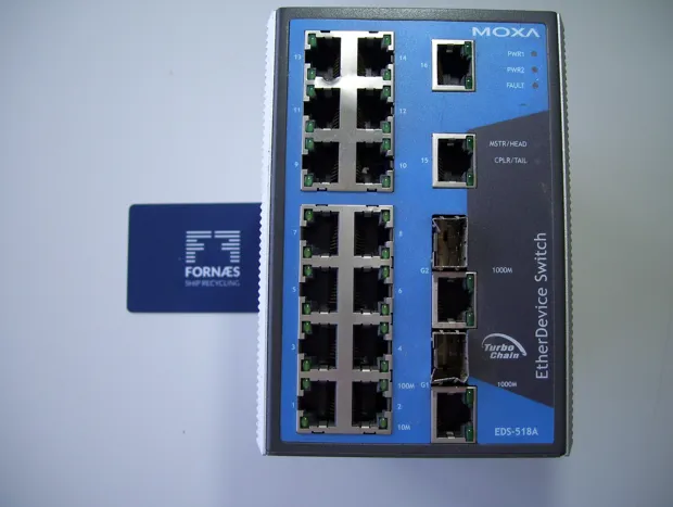 Image 1 of 3 - MOXA  - EDS-518 A