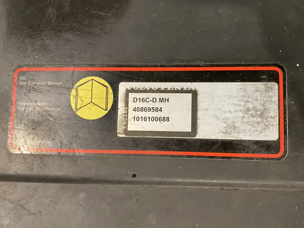 Image 8 of 9 - Volvo Penta - D16C-D MH