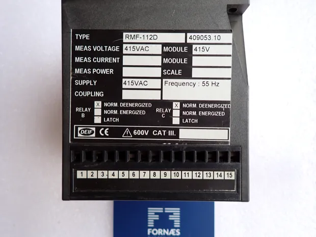 Image 2 of 2 - DEIF - RMF-112D