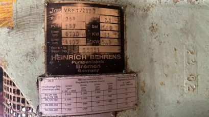 Heinrich Behrens - VRF7/290G