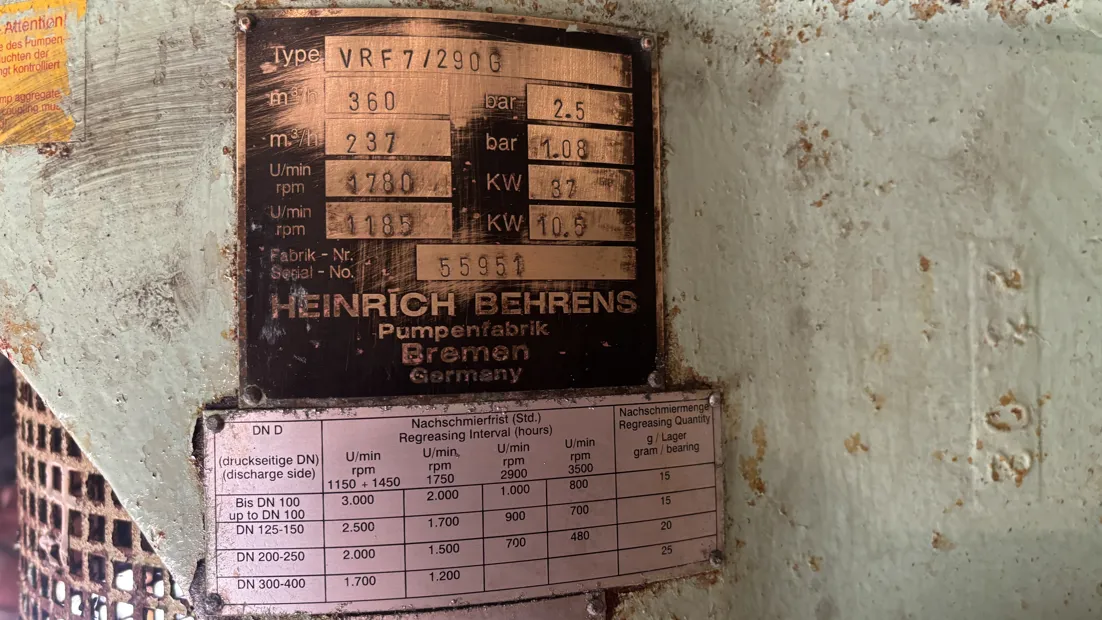 Image 2 of 9 - Heinrich Behrens - VRF7/290G