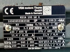 VEM - K21R 100 LX 4