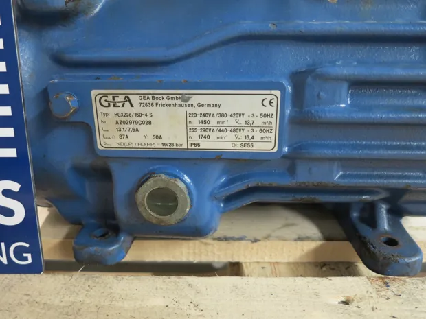 Image 1 of 5 - GEA Bock - HGX22e/160-4 S