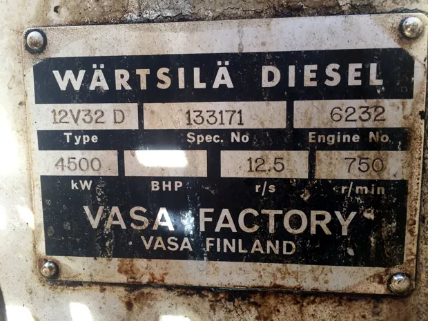 Image 12 of 12 - Wärtsilä - 12V32D (stbd)