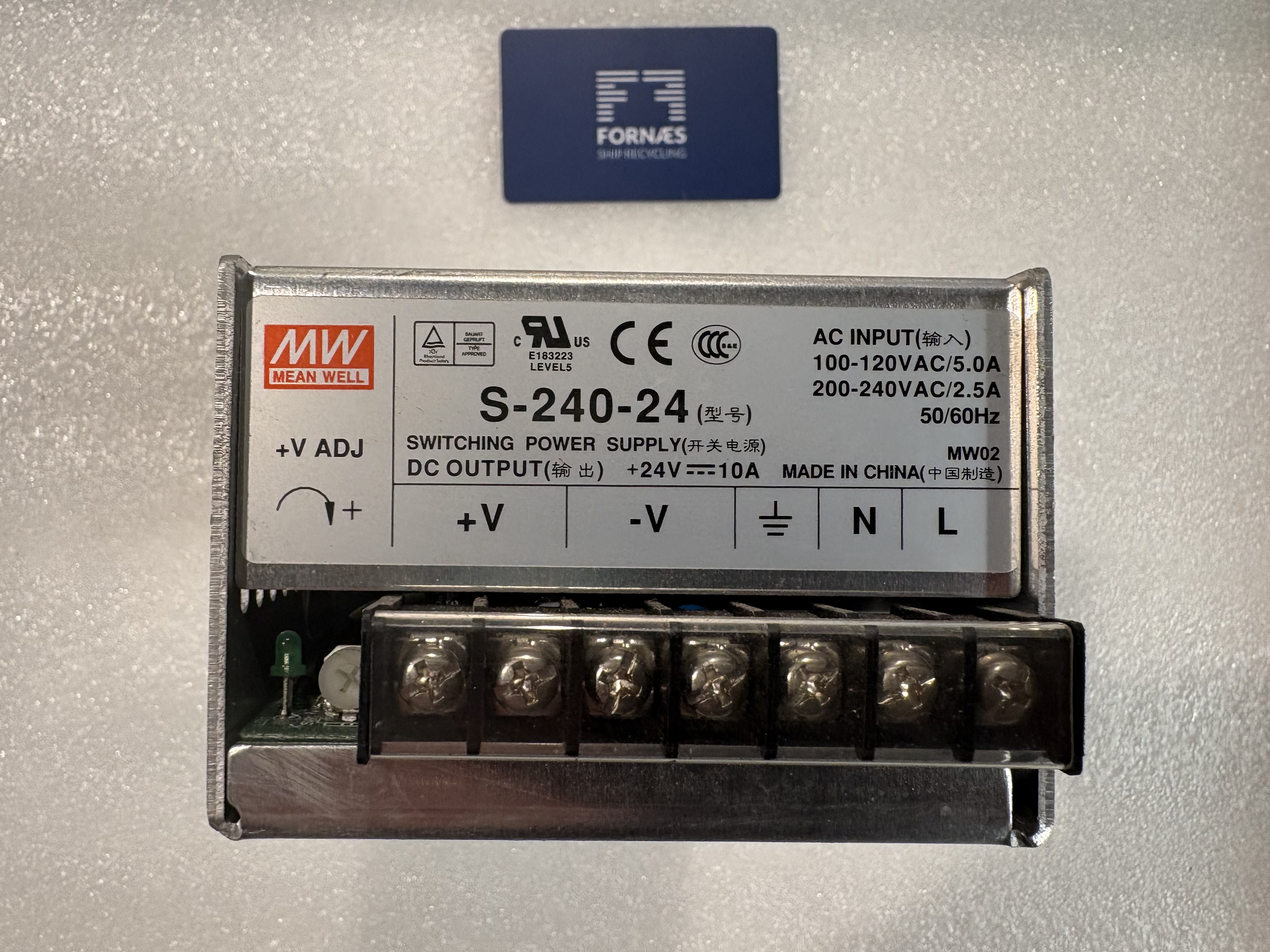 MW MEAN WELL - S-240-24 POWER