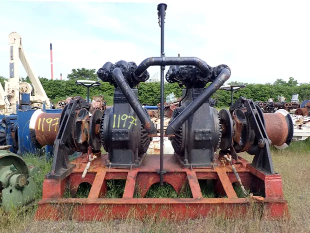 Image 2 of 7 - Anchor winch double