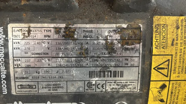 Image 9 of 9 - Mecc Alte - ECO 39-3SN/4