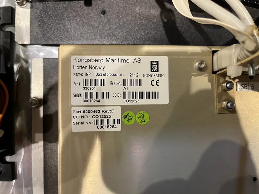 Image 4 of 4 - Kongsberg - K-POS  KS-01/03