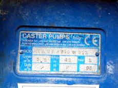Caster Pump - MTA37/318 W312