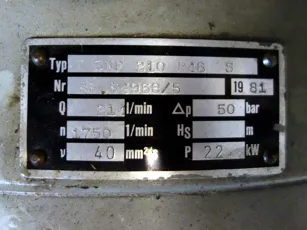 Allweiler - SNF 210 R46 S
