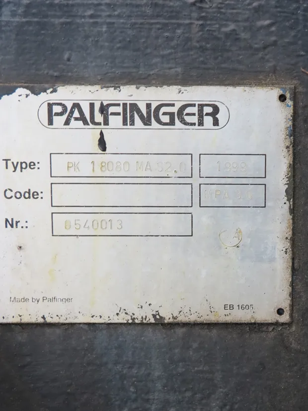 Image 6 of 6 - Palfinger - Foldekran