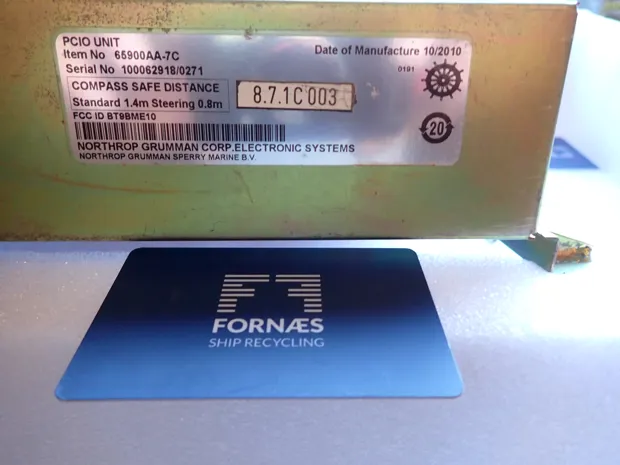 Image 2 of 3 - SPERRY MARINE - PCIO UNIT  Item NO : 65900AA-7C