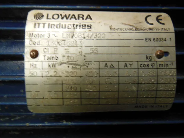 Image 3 of 3 - Lowara - SV800N22T
