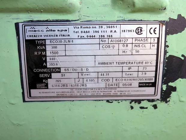 Image 3 of 3 - Mecc Alte Spa - ECO38-2LN/4