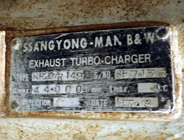 Image 5 of 5 - MAN B&W-SsangYong - NR 20/R149